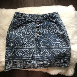 Free people skirt